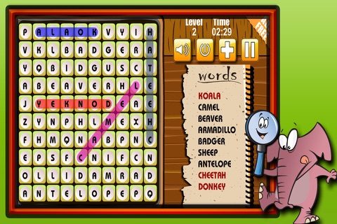 Word Search Animals screenshot 3