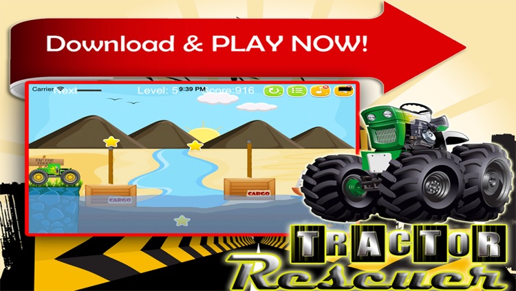 Tractor Rescuer - Awesome Game to Rescue the Trucker screenshot-4