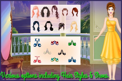 Princess Dressup Girls Games screenshot 2