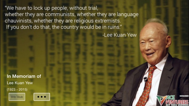 In Memoriam of Lee Kuan Yew(圖1)-速報App