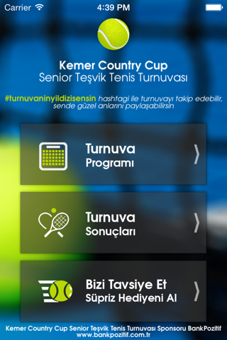 Kemer Tenis Turnuva screenshot 2