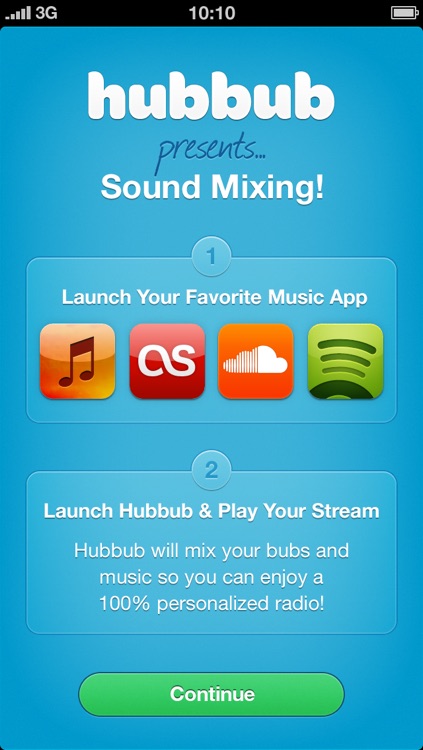 Hubbub – Hands-Free Social Network
