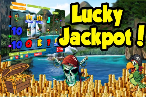 Pirate Ship Kings Las Vegas Poker Slot Machine in Lucky Win Big Jackpot Casino screenshot 2