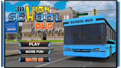 3D High School Bus Simulator - Bus driver and crazy driving simulation & parking adventure game 1.0.1 IOS -