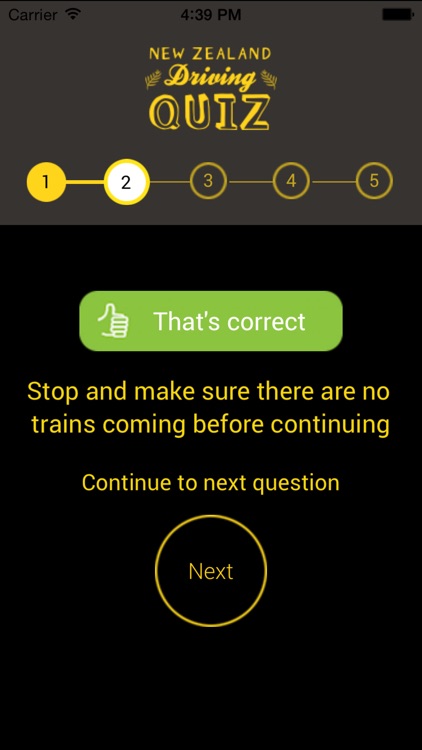 NZ Driving Quiz screenshot-3