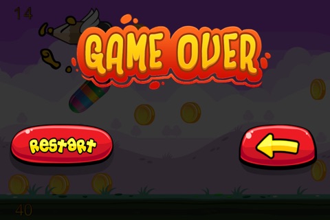 A Mad Flappy King Bird Vs Insane Flying Pencils! An Epic Air Battle Face-Off! - Free screenshot 3
