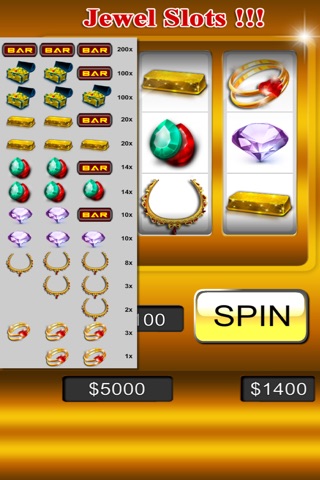 Simple Jewel Slots - Easy Glittering Fun! screenshot 4