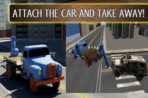 Heavy Tow Truck Driving 3D Simulation game screenshot 2