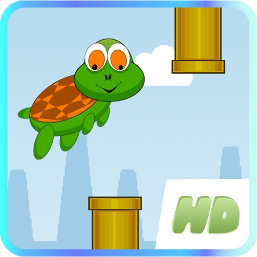 Flappy Turtle HD iOS App