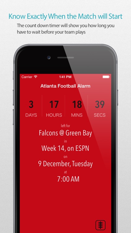 Atlanta Football Alarm Pro