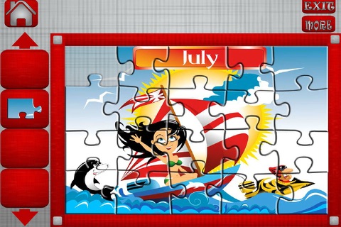 Fun Calendar Jigsaw Puzzle Game screenshot 3