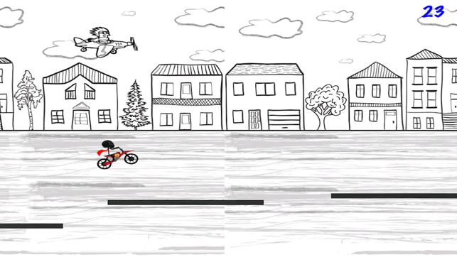 Stickman Line Biker Racer: Run and Fly Through the City(圖3)-速報App