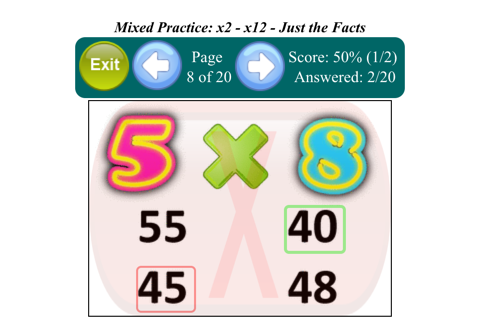 Multiplication Table - Lite Version screenshot 3