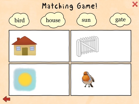 Ferdinand Fox's Word Match Game for preschool kids & early readers screenshot 3