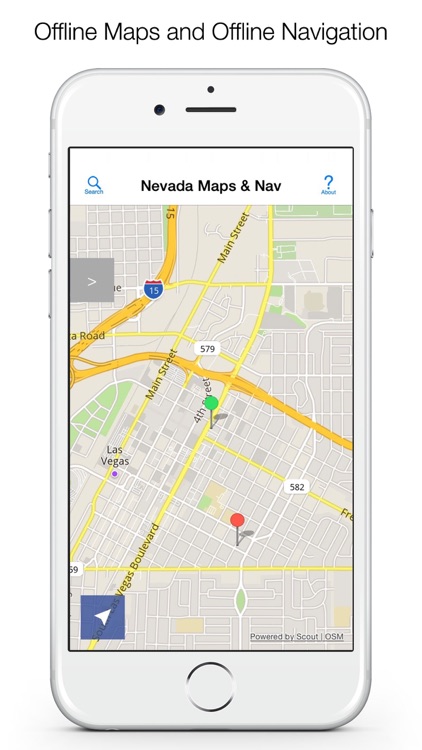 Nevada Offline Maps and Offline Navigation screenshot-0