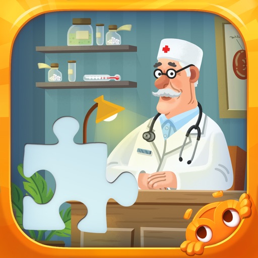 Occupations - Cute Puzzles Icon