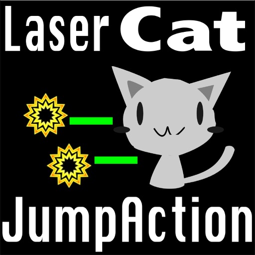 Laser Cat's Jump Action HD iOS App