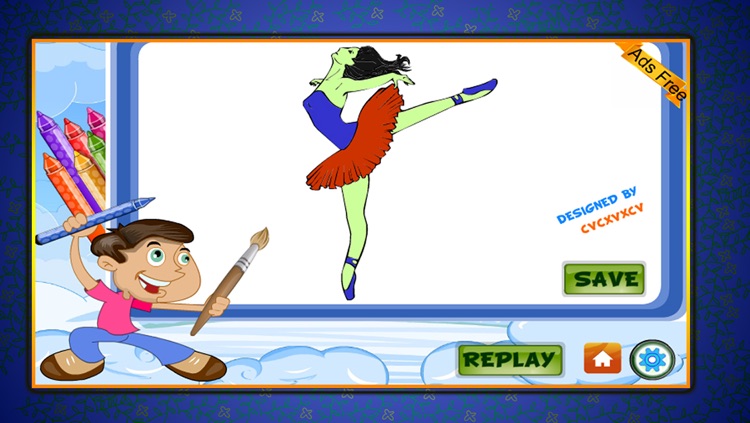 Coloring Book Dancing screenshot-4