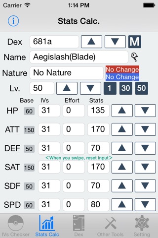 IV Checker And Data for Pokemon ORAS screenshot 4