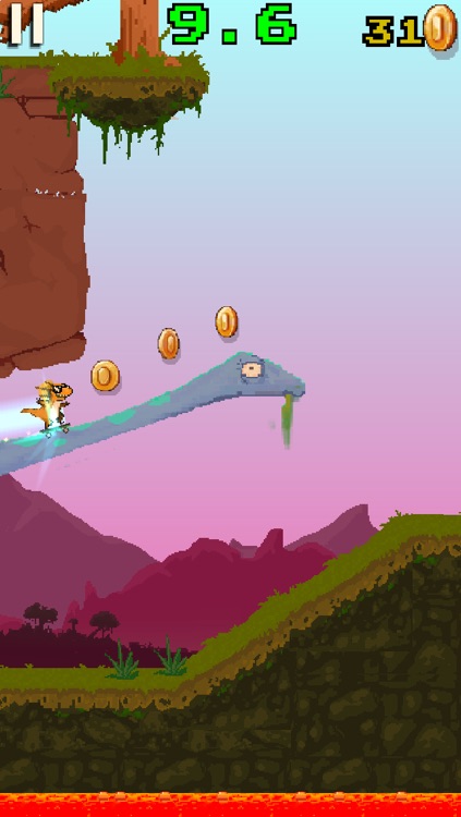 Dino Skater screenshot-4