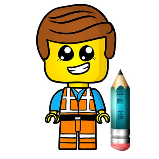 the lego movie characters drawing