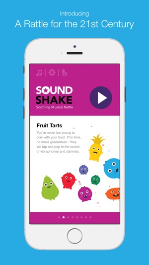 Sound Shake: The Soothing Musical Rattle