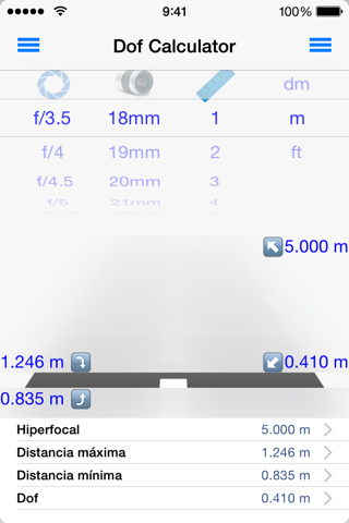 PdC Calculator & Camera DB by iPhoneAppDev screenshot 2