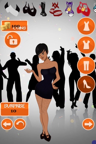 Girl Dress Up Dance Party - cool teen fashion dressing game screenshot 2