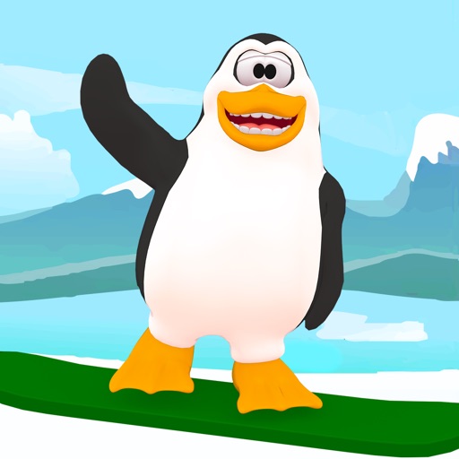 Penguin Snowboard Shredder Dash: Downhill Mountain Racing Icon