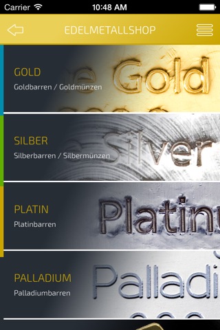 Finanzen.net Goldshop screenshot 2