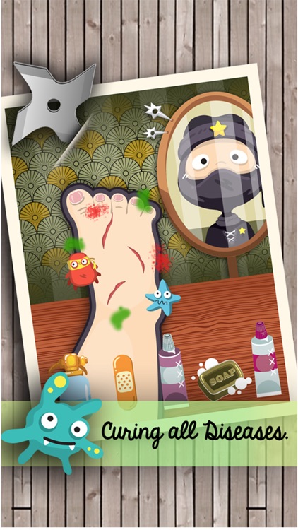 ` Baby Ninja Little Foot Doctor ` run health surgery makeover, kids games