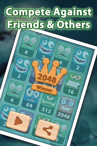 2048 Aaah! Halloween Pro screenshot 3