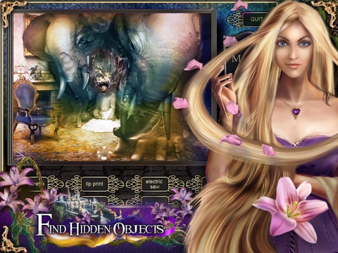 Treasure Seeking in Rapunzels Castle : Hidden Objects screenshot 4