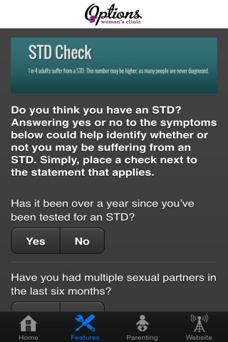 Options Women's Clinic screenshot 3