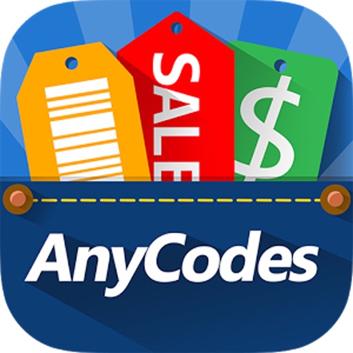 AnyCodes-Daily Discount shopping, Online Deals, offers & Coupons for stores iOS App