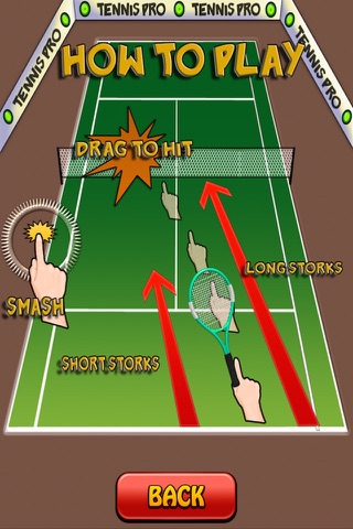 Tennis Pro : Hit and Stick screenshot 2