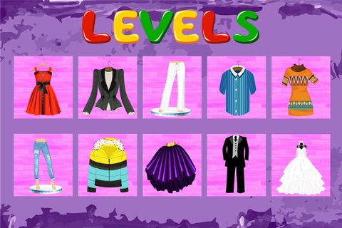 Beautiful Clothes Puzzle Game screenshot 2