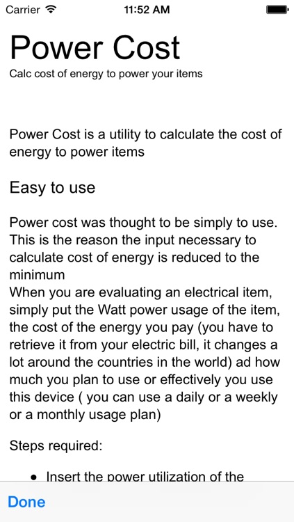 Power Cost screenshot-3