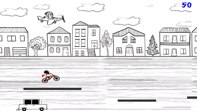 Stickman Line Biker Racer: Run and Fly Through the City(圖5)-速報App