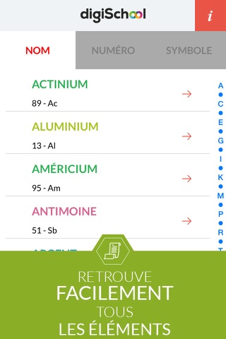 Chemical Elements with digiSchool screenshot 2