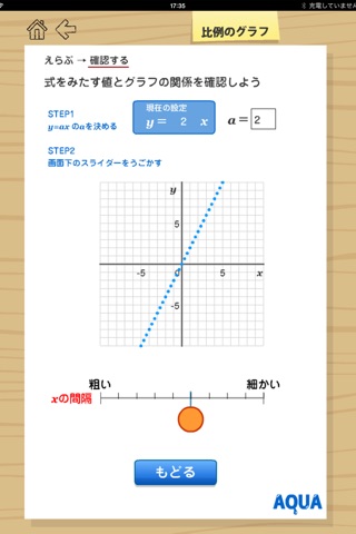 Graph of The Proportion in "AQUA" screenshot 2