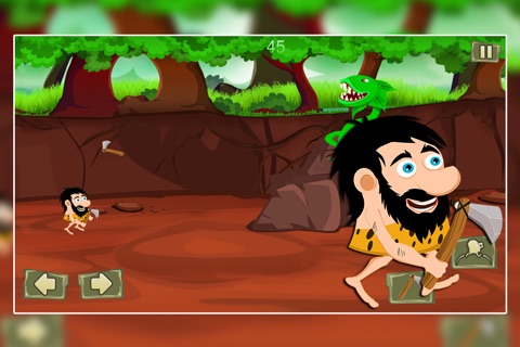 Run Jungle Escape : The Falling Prehistoric Pit - Pro screenshot 4