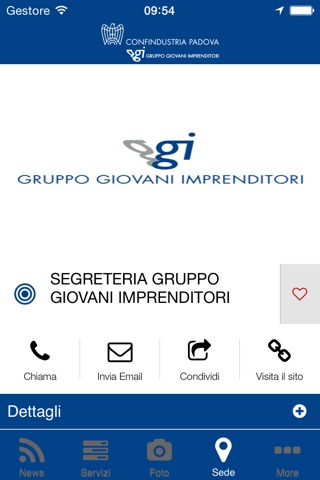 Giovani Confindustria PD screenshot 4