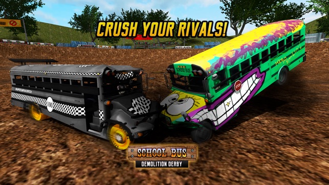 School Bus Demolition Derby(圖1)-速報App