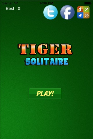Ultra Tiger Solitaire Journey Easy Fun Playing Card Game screenshot 2