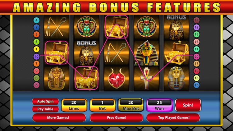 A Pharaohs Slots Temple - Free Ancient Casino Slot Machine