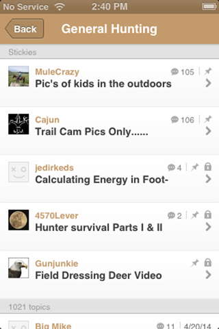 Outdoor Forums screenshot 4