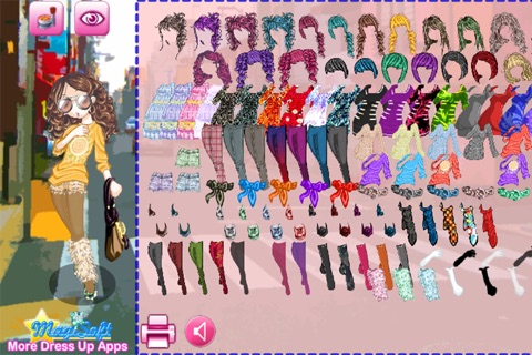 PeachGirl Dress Up screenshot 2