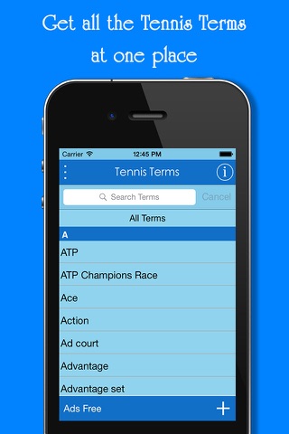 Tennis Terms screenshot 2