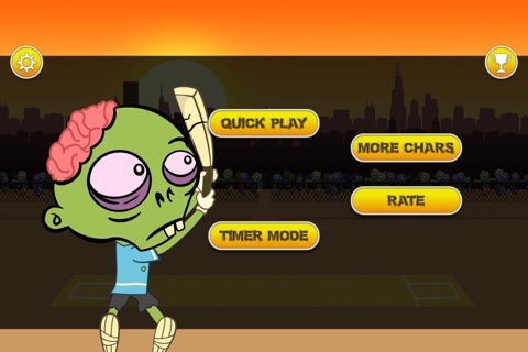 Crazy Zombie Cricket Saga - ultimate ball hitting sports game screenshot 2